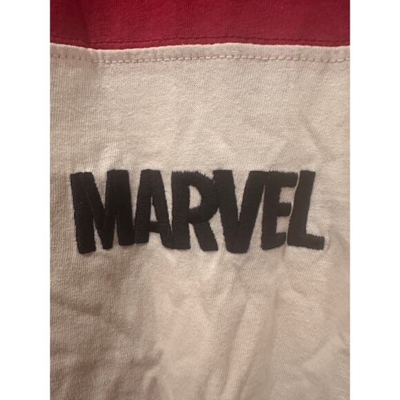 NWT Disney Parks Our Universe Marvel Pullover Spirit Jersey Style Logo Sweater M - Picture 2 of 4